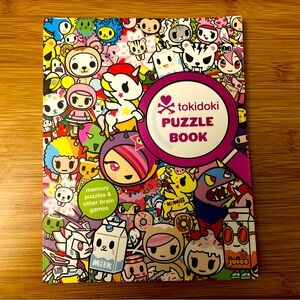 Tokidoki Puzzle Book | Memory Puzzles & Other Brain Games | Fun Activity Book